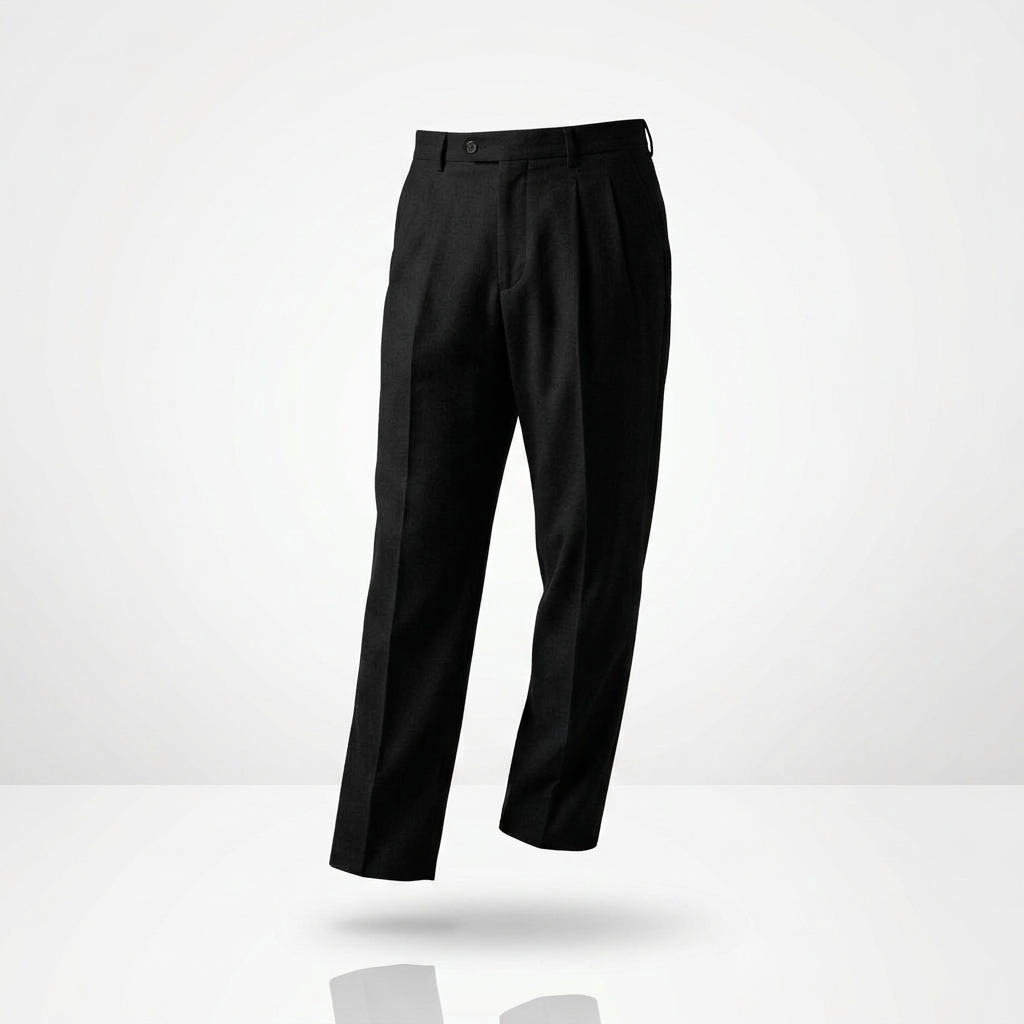 Black Italian-style trousers