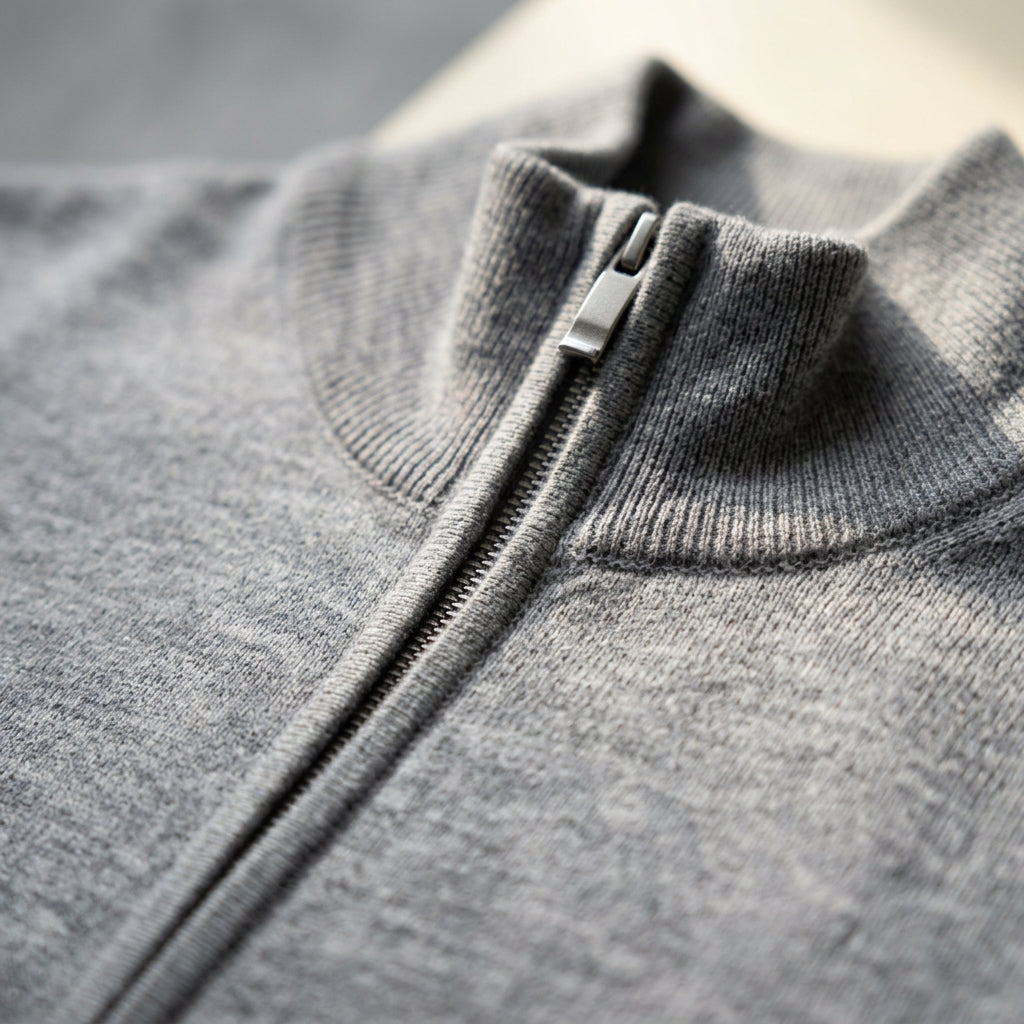 Cardigan cu Fermoar
